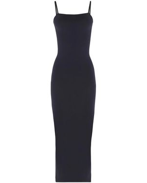 Wolford Kleedjes ,Zwart ,Wol Strap Fatal Dress - Blauw