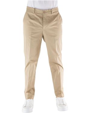 Etro Slim-Fit Trousers - Natural