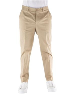 Etro Slim-Fit Pants - Natural