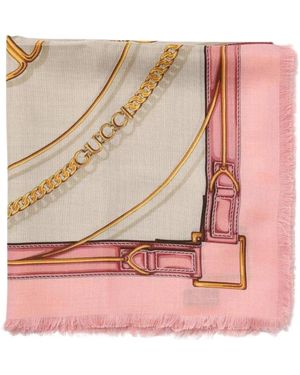 Gucci Silky Scarves - Rosa
