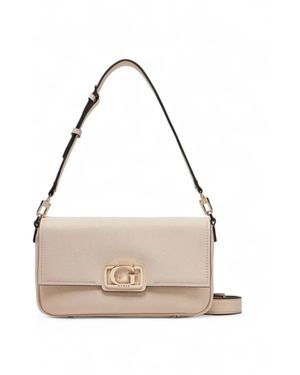 Guess Circe Flap Schultertasche - Natur
