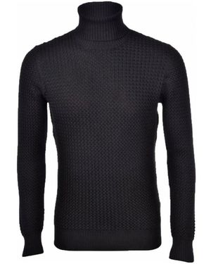 Gran Sasso Turtlenecks - Black