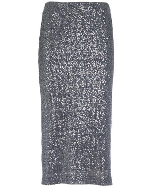 Ottod'Ame Midi Skirts - Gray