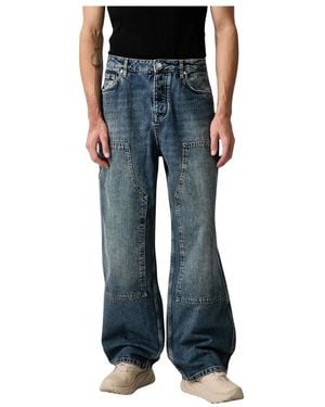 Represent Wide Jeans - Azul
