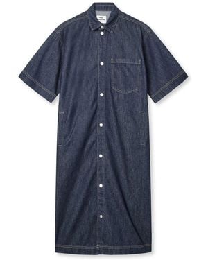 Mads Nørgaard Shirt Dresses - Blue