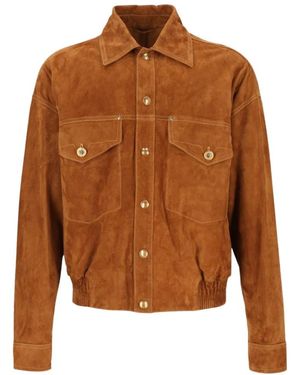 Versace Suede Blouson - Bruin