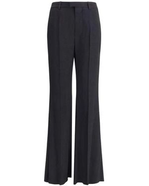 Balenciaga Wide Trousers - Zwart
