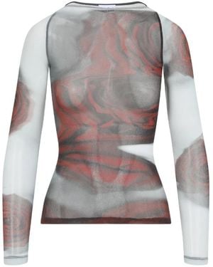 Jean Paul Gaultier Topkleding Voor Vrouwen Aw25 - Grijs