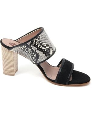 Maliparmi Heeled Mules - Black