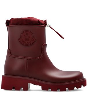 Moncler Rain Boots - Rojo