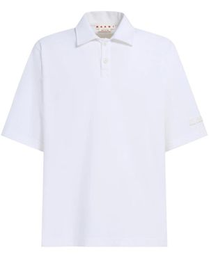 Marni Polo Shirts - White