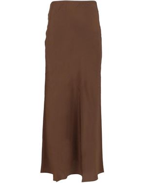 Matteau Maxi Skirts - Brown