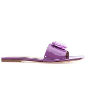 Gianvito Rossi Sliders - Purple