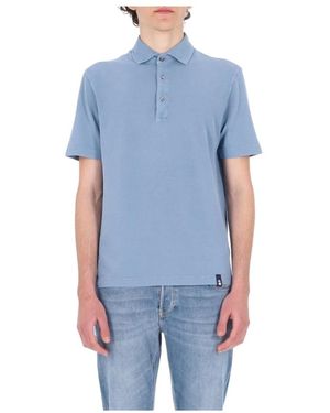 Drumohr Polo Shirts - Blue