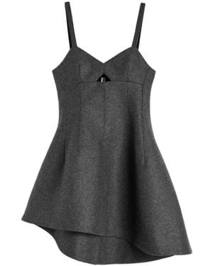 Jil Sander Kleedjes ,Grijs ,Jurk 309 - Zwart