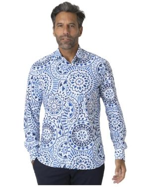 Orian Casual Shirts - Bleu
