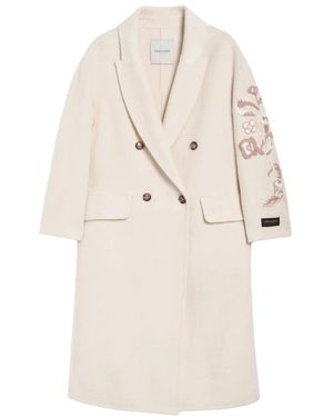 Ermanno Scervino Doppelreihiger Mantel - Natur