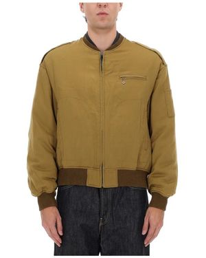 Visvim Gunner Daunenjacke - Grün