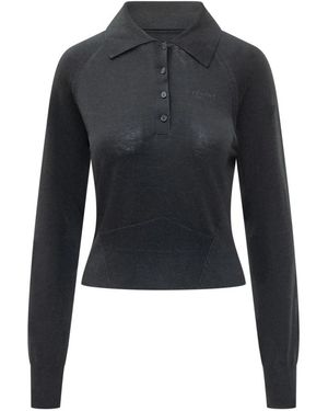Givenchy Tops ,Blauw ,Lange Mouwen Polo