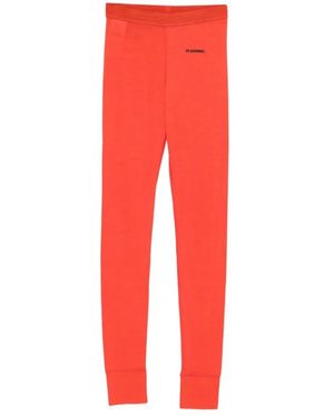 Jil Sander Leggings - Red