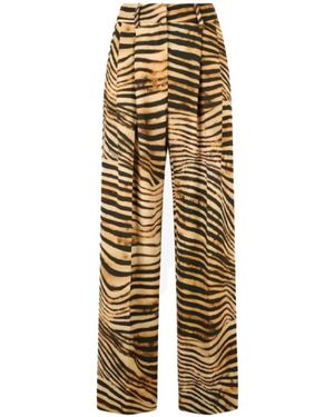 Just Cavalli Wide Trousers - Metallizzato