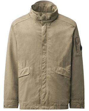 C.P. Company Jassen ,Nylon Twill Mixed Explorer Jacket - Groen
