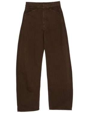 Lemaire Wide-Leg Jeans - Brown