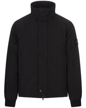Stone Island Light Jackets - Black
