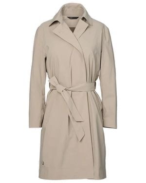 UBR Jassen Skylar Trench Coat Desert Jas - Naturel