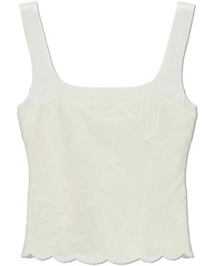 Posse Sleeveless Tops - Blanco