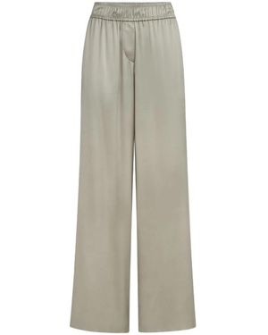 Brunello Cucinelli Wide Trousers - Grey