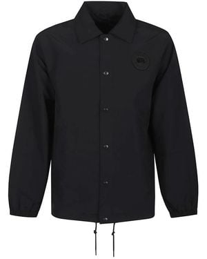 Canada Goose Jassen ,Zwart ,Katoen Regency Jacket - Blauw