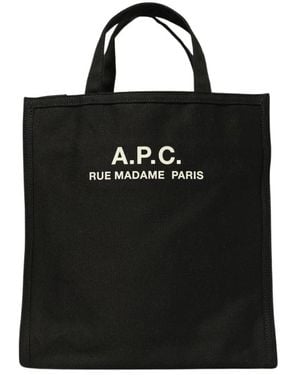 A.P.C. Everyday Essential Handbag - Schwarz