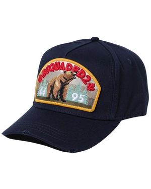 DSquared² Caps - Bleu