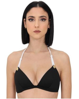 Moschino Luxe Zwarte Bikinitop Voor Vrouwen