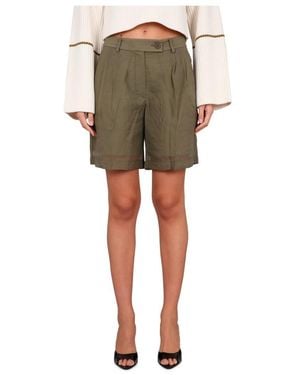 Helmut Lang Short Shorts - Green