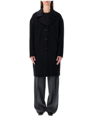 Anine Bing Single-Breasted Coats - Black