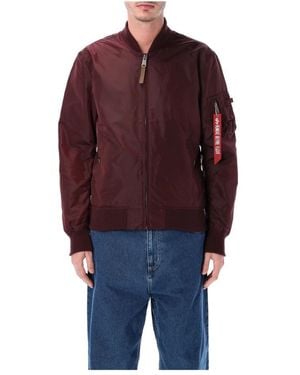 Alpha Industries Bomber Jackets - Red