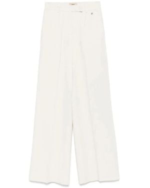 Herno Wide Pants - White