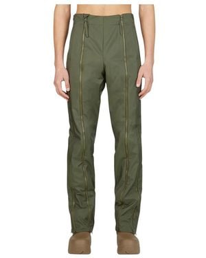Post Archive Faction PAF Straight Trousers - Green