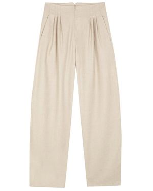 Cortana Tapered Trousers - Natural