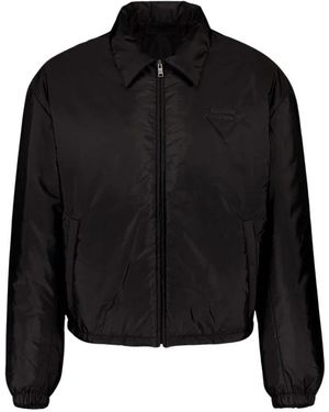 Prada Light Jackets - Zwart