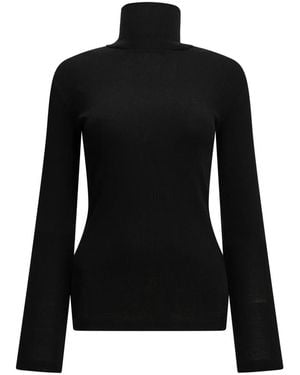 Max Mara Cono Wollen Coltrui - Zwart