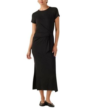 Modström Schwarzes Midikleid Für Sonnige Tage