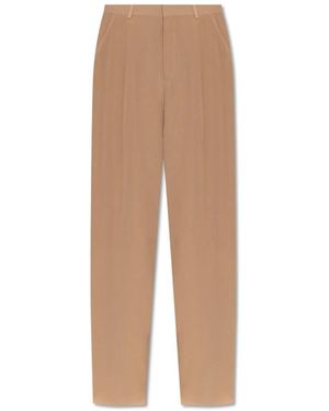 Saint Laurent Wide Trousers - Brown