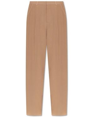 Saint Laurent Wide Pants - Brown