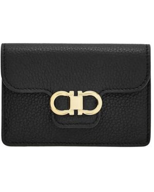 Ferragamo Wallets & Cardholders - Black