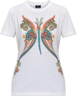 Etro Tops ,Wit ,T-Shirts
