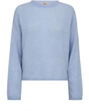 Mos Mosh Round-Neck Knitwear - Azul