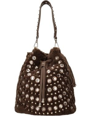 La Carrie Bucket Bags - Marrón